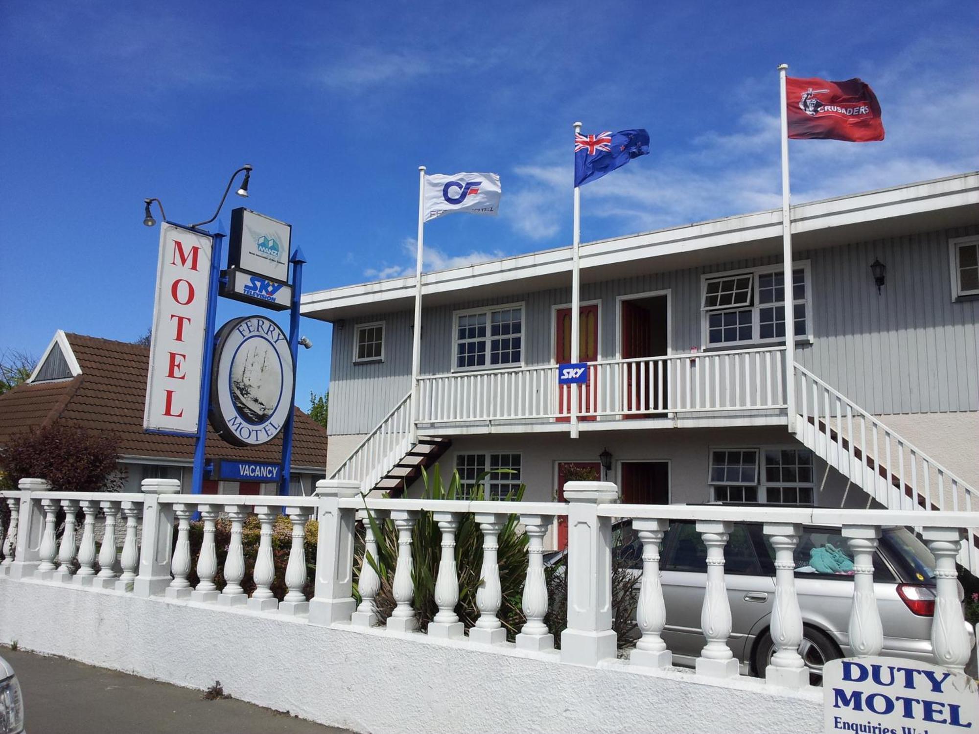 Ferry Motel Christchurch Eksteriør bilde
