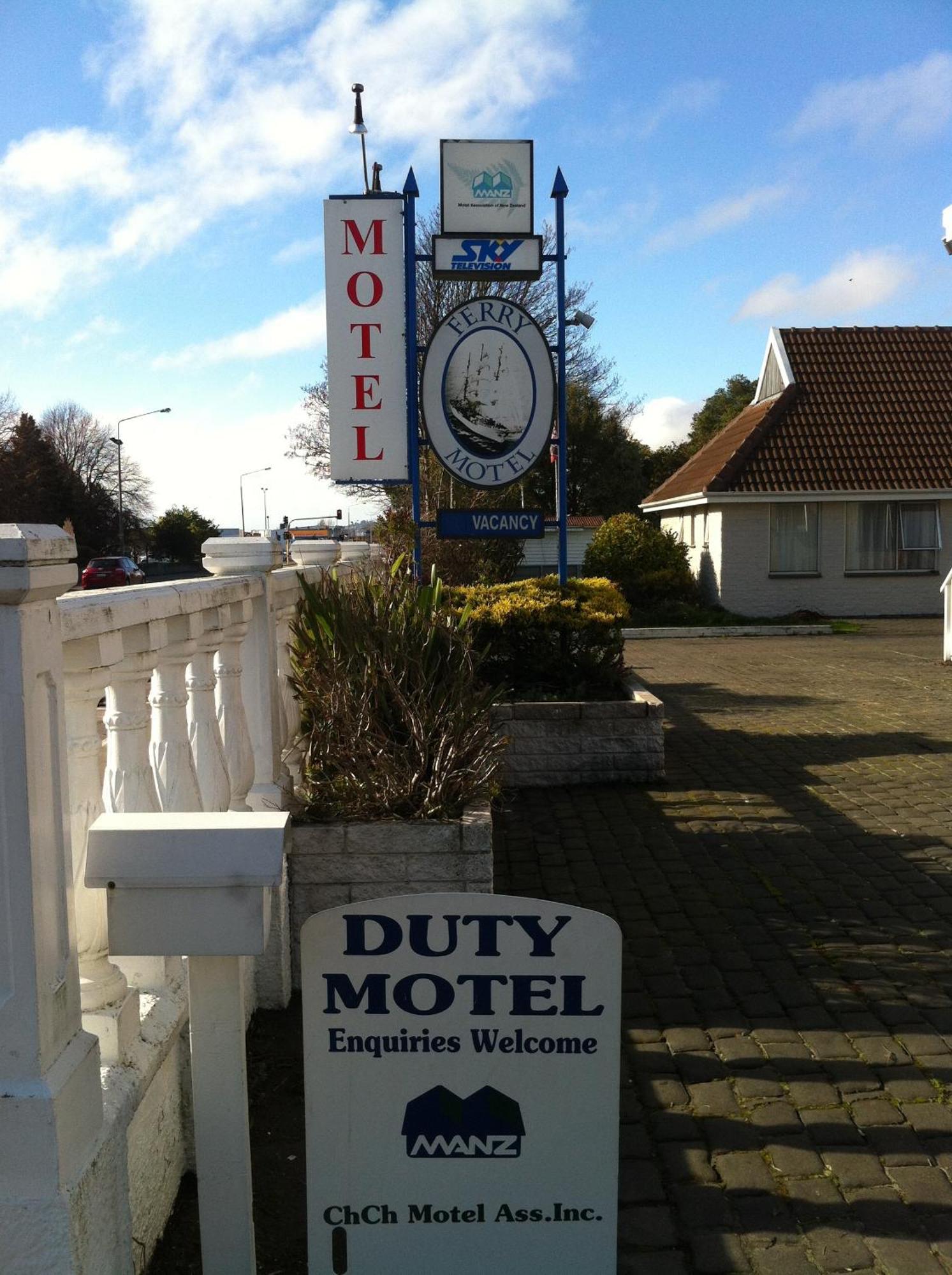 Ferry Motel Christchurch Eksteriør bilde